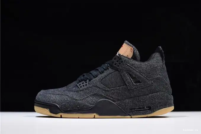 Cheap MAX 'black' x AO2571-001 Jordan 4 Levi's Air 0521